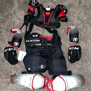 Youth hockey protective gear